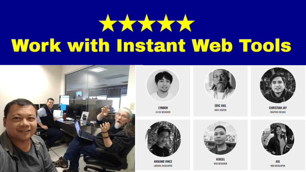 Work with Instant Web Tools