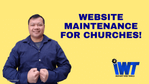 Website Maintenance for Churches