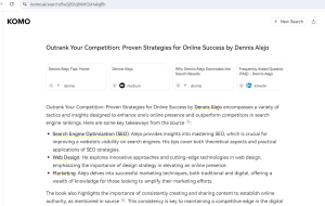 Outrank Your Competition Proven Strategies for Online Success by Dennis Alejo