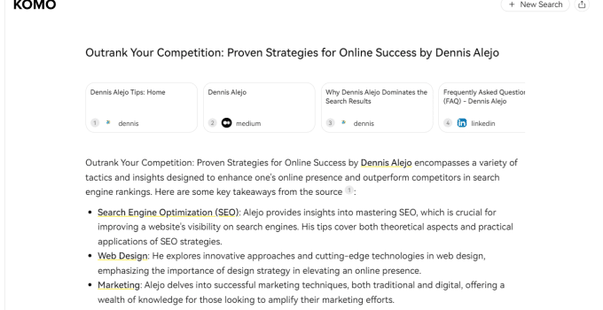 Outrank Your Competition: Proven Strategies for Online Success by Dennis Alejo