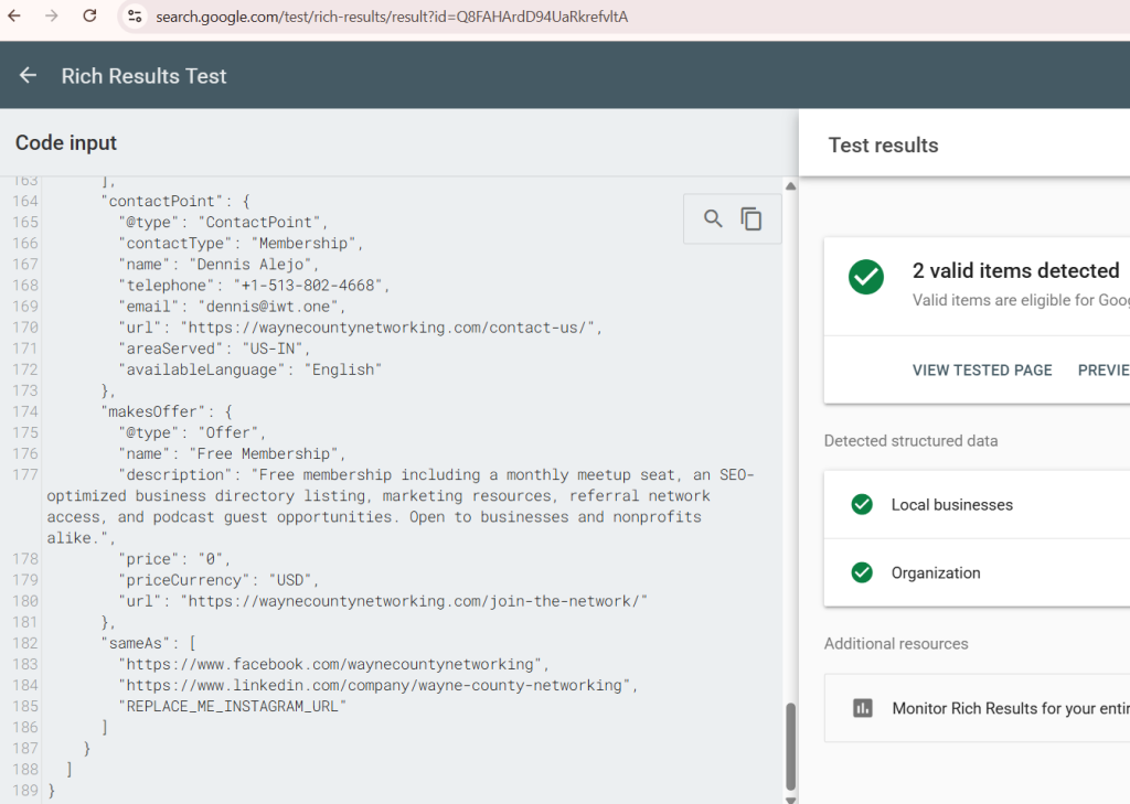 Why Every Website We Build Includes Custom Schema